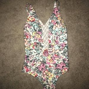 Floral One piece bikini
